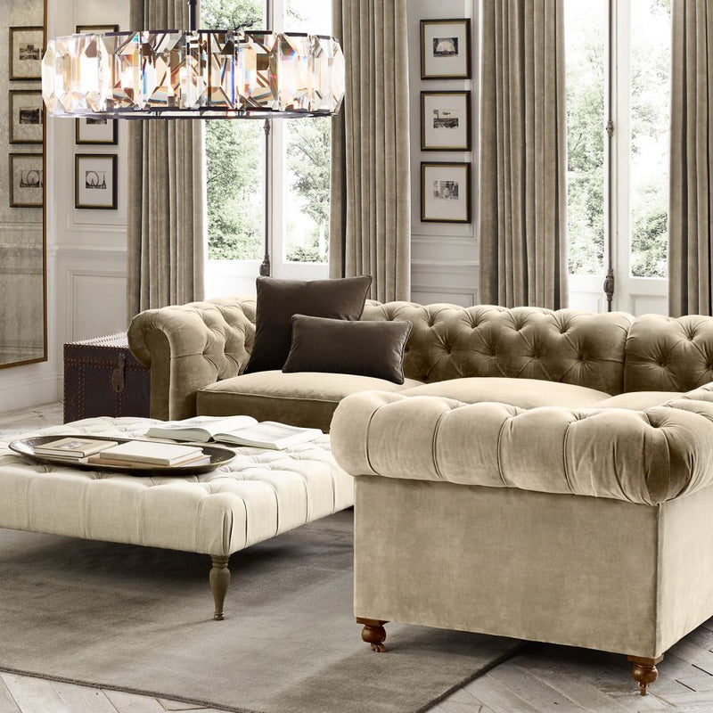 Harley Crystal Round Chandelier 60''