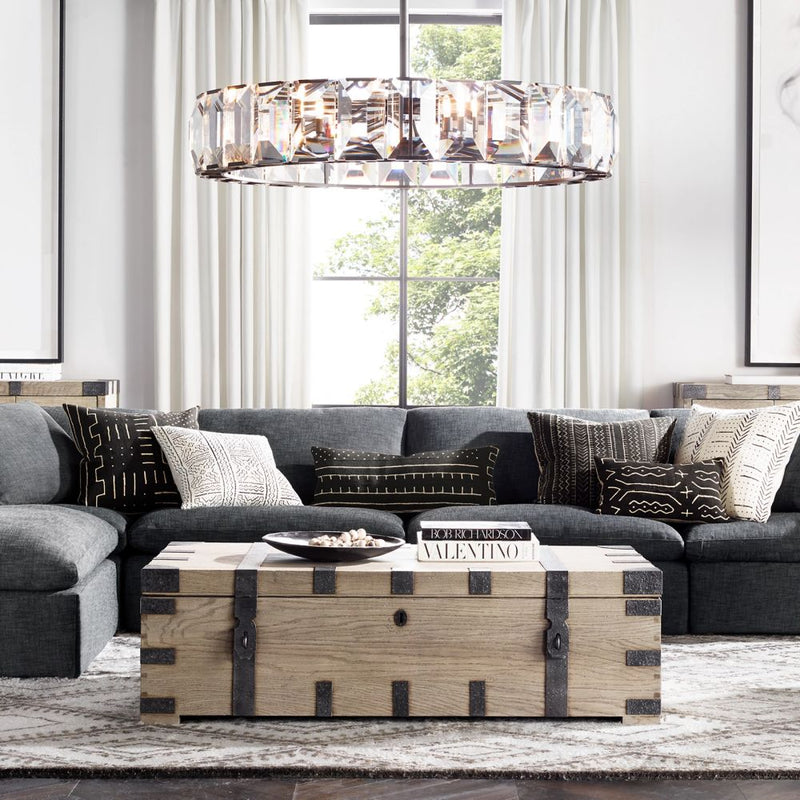 Harley Crystal Round Chandelier 31''