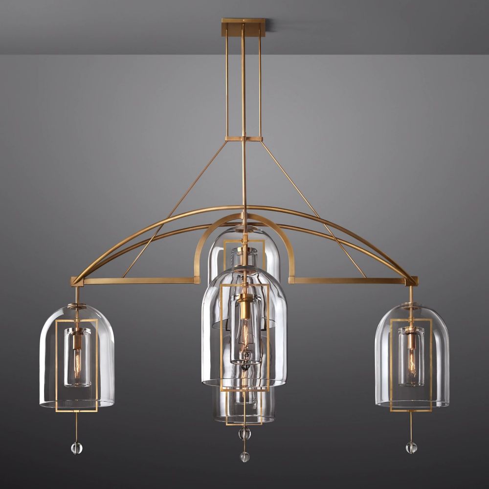 Fulcra Round Chandelier 73''