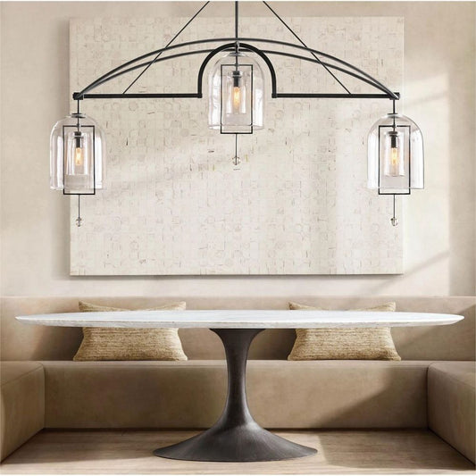 Fulcra Linear Chandelier 61''