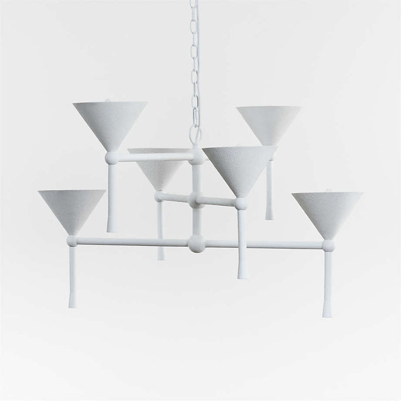 Sardinia 6-Light Plaster Chandelier