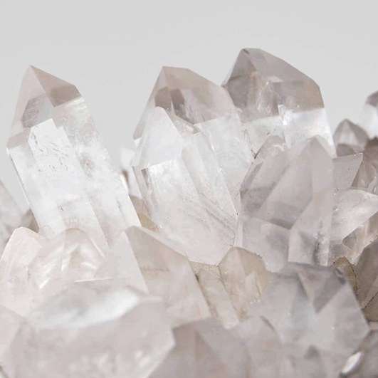 Natural Crystal Bedside Swallow Lamp 3.94 in