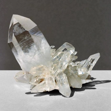 Natural Crystal Bedside Swallow Lamp 3.94 in