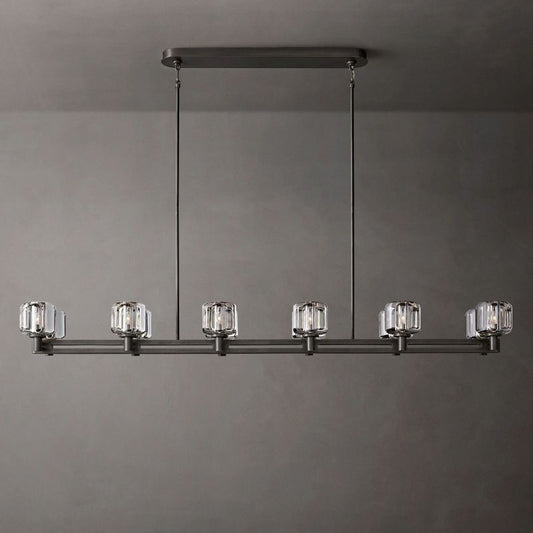 Sebendek Double Linear Chandelier 72''