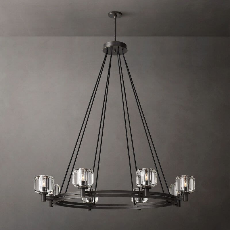 Sebendek Round Chandelier 48''