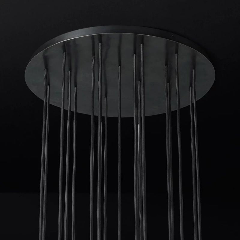 Crespo Round Cluster Chandelier 40''