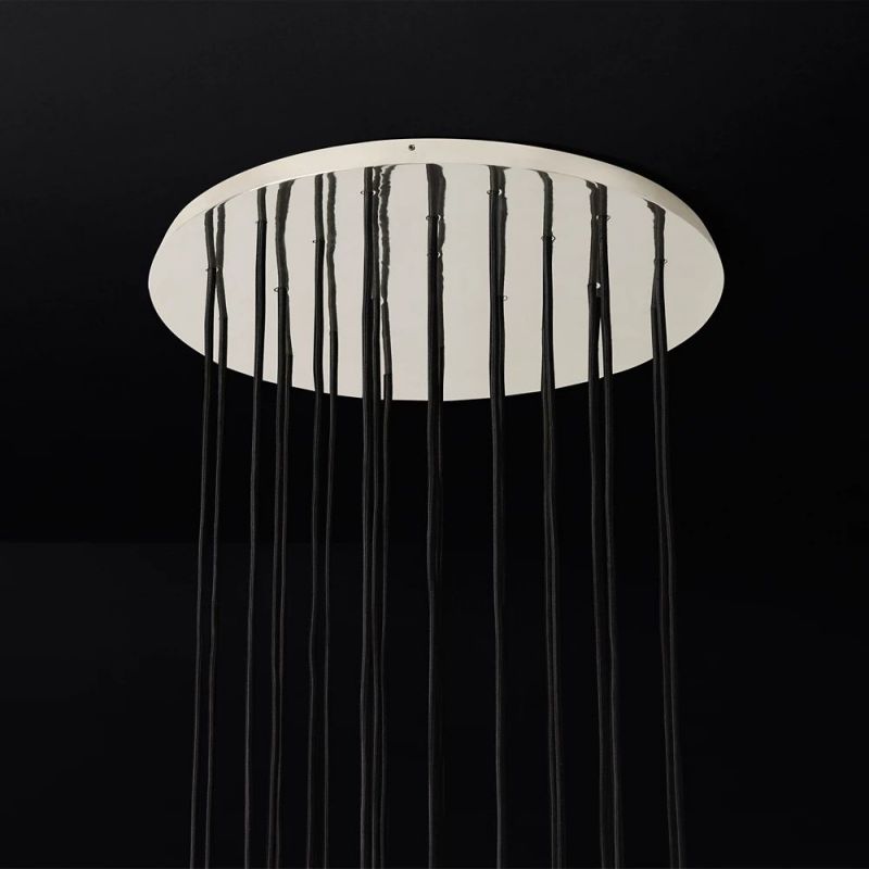 Crespo Round Cluster Chandelier 40''