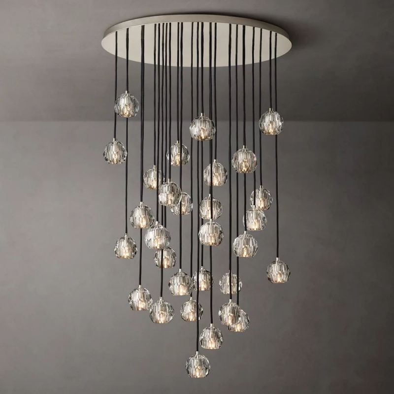 Crespo Round Cluster Chandelier 40''