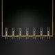 Sisyphus Linear Chandelier 59''W