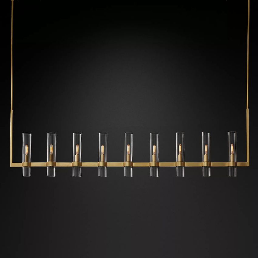 Sisyphus Linear Chandelier 71''W