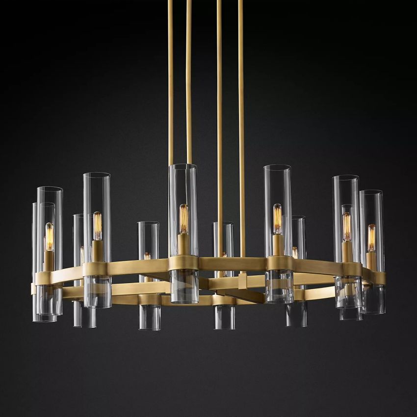 Sisyphus Round Chandelier 36''D