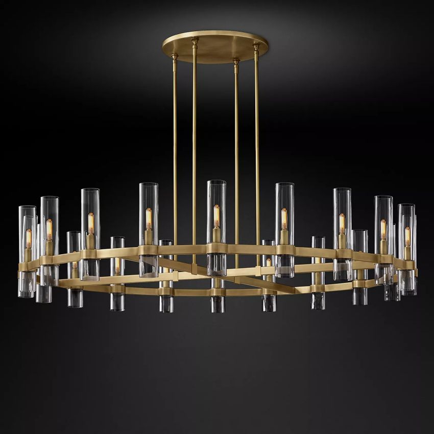 Sisyphus Round Chandelier 60''D