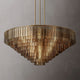 Samurai Smoke Round Chandelier 65''D