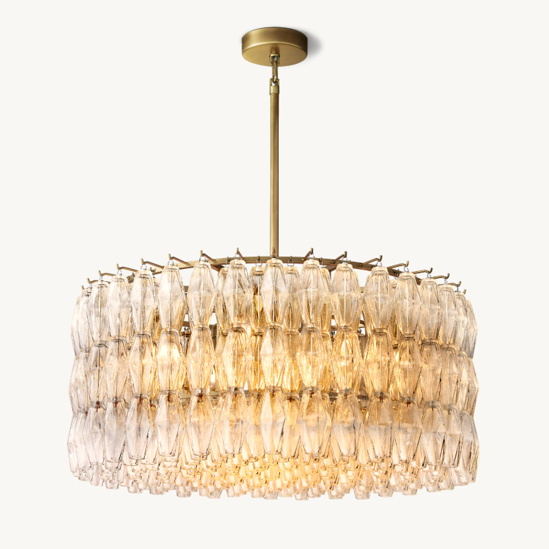 Tara Round Chandelier 37''D