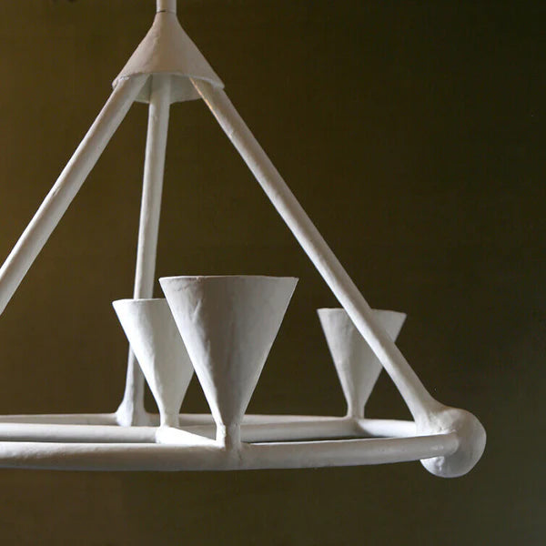 Isabella Chandelier - White