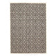 Labyrinth Greek Key Hand-Tufted Indian Wool Rug