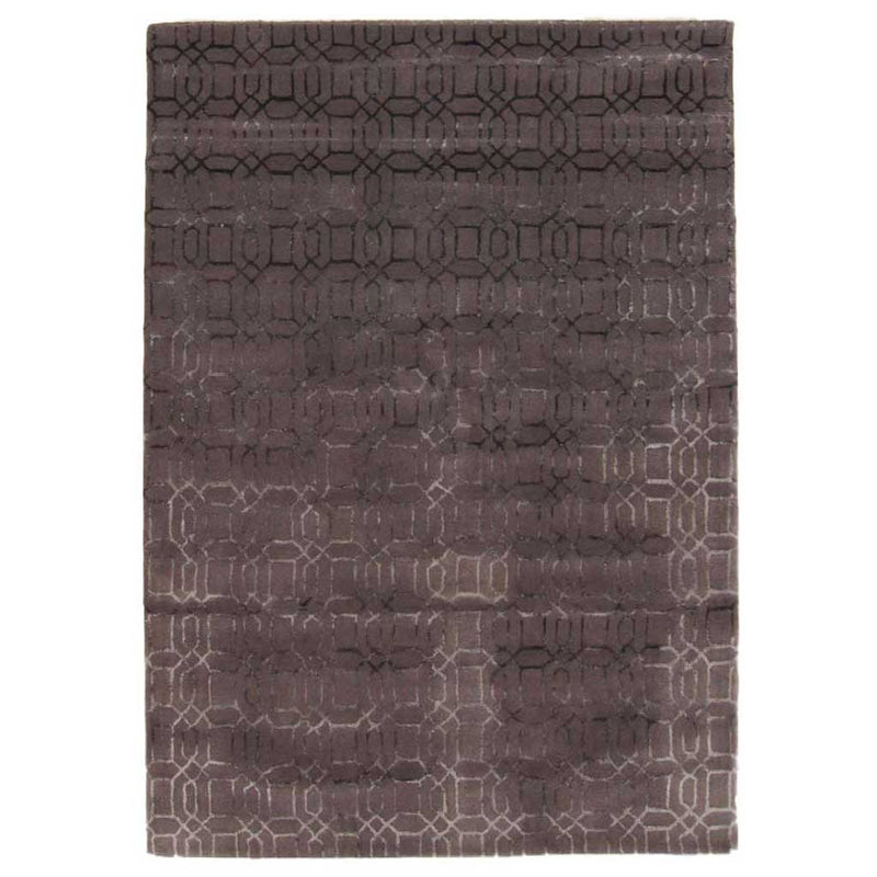 Urban Mosaic Hand-Tufted Indian Wool Rug