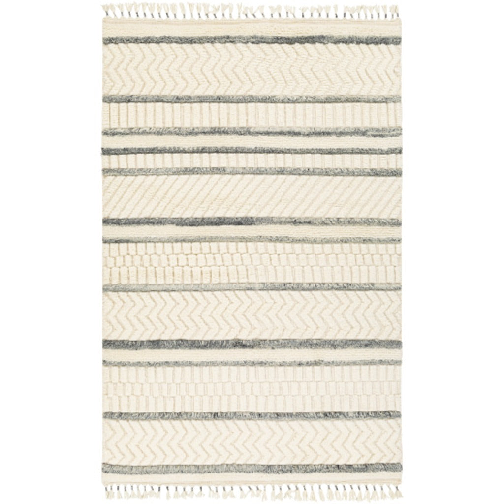Rhythm Hand-Woven Indian Wool Rug
