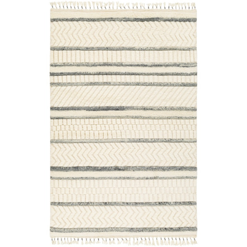 Rhythm Hand-Woven Indian Wool Rug