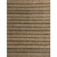 Earthy Lines Hand-Woven Natural Jute Rug