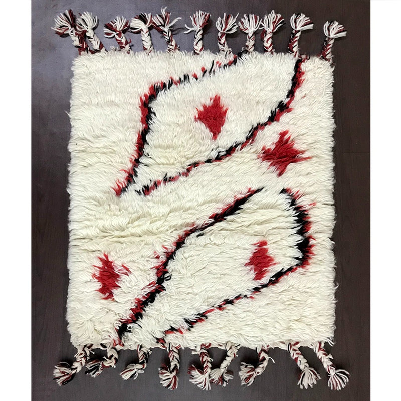 Nordic Cloud Hand-Tufted High-Pile Pure Wool Rug