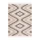 Nomad Diamond Hand-Woven Jute & Wool Kilim Rug