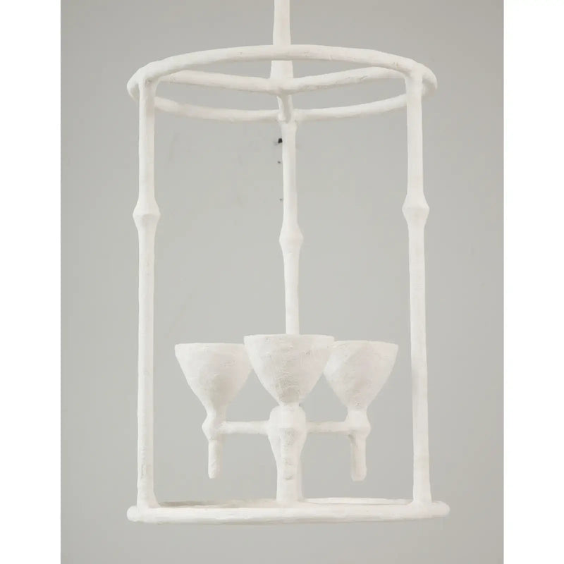 Bespoke Plaster Alard Three-Light Fixture