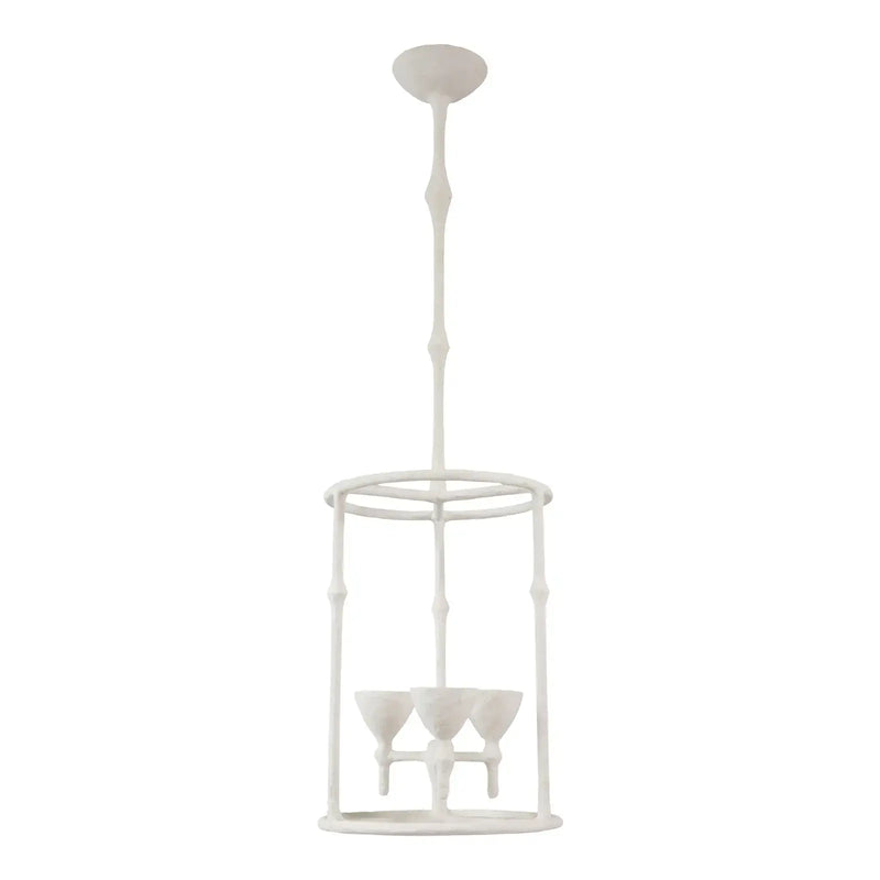 Bespoke Plaster Alard Three-Light Fixture