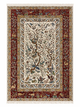 Hand Knotted Kashmiri Silk Tree of Life Rug – Handmade Indian Silk Carpet with Bird & Floral Design, Luxury Artistic Area Rug