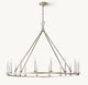 19TH C. ENGLISH OPENWORK ROUND CHANDELIER 72"