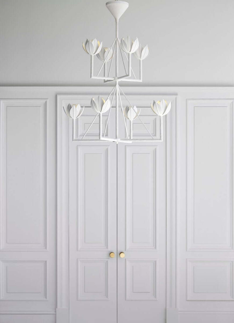 Alberto Medium Two-Tier Chandelier